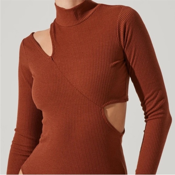 NTW Astr the label rust cut out bodysuit - Picture 2 of 5
